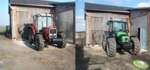 Massey Ferguson 3060 evolution ----> Deutz Fahr Agrofarm 430 TTV 
