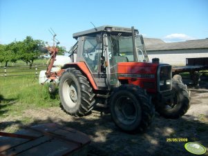 Massey Ferguson 3060 + przetrząsacz