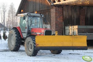 Massey Ferguson 3080 + pług śnieżny