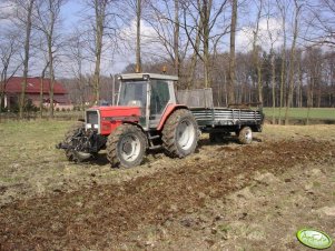 Massey Ferguson 3080 + rozrzutnik obornika