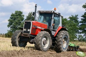 Massey Ferguson 3645 Autotronic + Talerzówka 