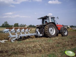 Massey Ferguson 3690 + Kverneland