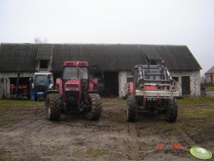 Massey Ferguson 4235 + Case 