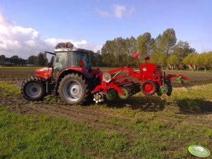 Massey Ferguson 5445 & Ares TL + Poznaniak