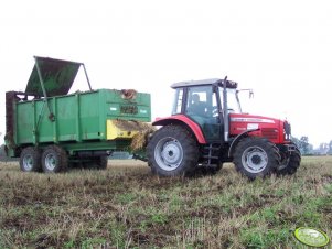 Massey Ferguson 5445 + Sipma Tornado