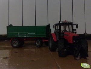 Massey Ferguson 5455 + Welger 