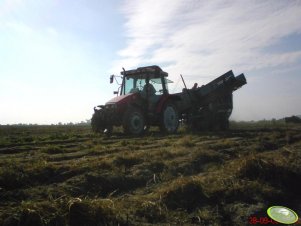 Massey Ferguson 6140 + Anna Z664