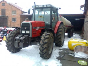 Massey Ferguson 6150 + beczka