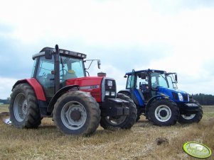 Massey Ferguson 6180 i New Holland T5050