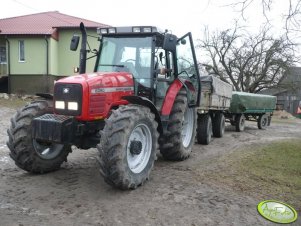 Massey Ferguson 6260 + przyczepy