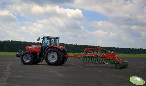 Massey Ferguson 7499 + Unia Cross 3 L drive