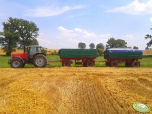 Massey Ferguson 8160 + 2x Brandys