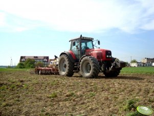 Massey Ferguson 8240 & talerzówka Brix