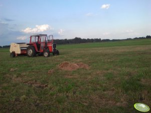 Massey Ferguson265 + Krone125