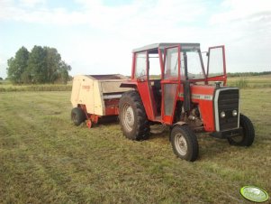 Massey Ferguson265 + Krone125