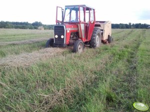 Massey Ferguson265 + Krone125