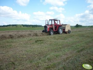 Massey Ferguson265 + Krone125