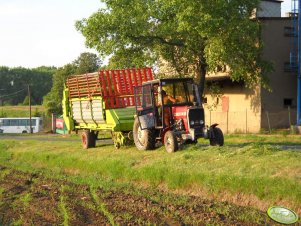 MF 255 + Claas Autonom u30