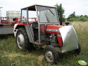 MF 255 + Defoliowanie rzepaku