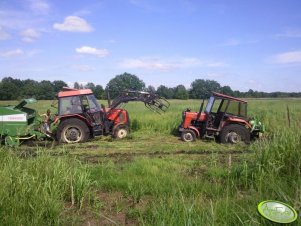 MF 255 i Zetor 3320