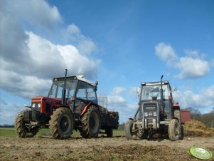 MF 255 i Zetor 7745