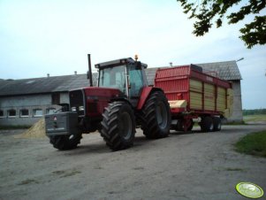 MF 3125 + Krone Turbo 5000