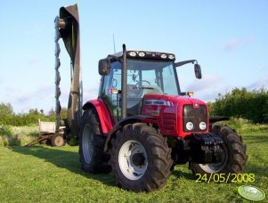 MF 5435 + Claas Disco 3450 Plus