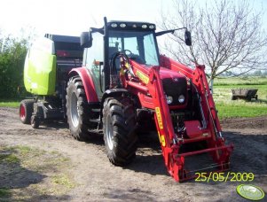 MF 5435 + Claas Variant 380