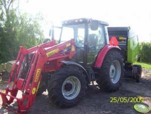 MF 5435 + Claas Variant 380