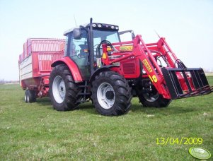 MF 5435 + Strautmann LBF 313 L