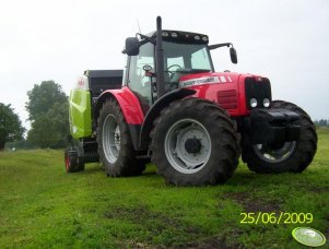 MF 5465 + Claas Variant 380