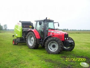 MF 5465 + Claas Variant 380