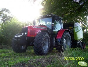 MF 5465 + Claas Variant 380