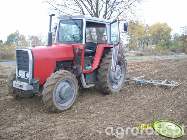 Fotografia traktor MF 575 + brony 5 #186674 - Galeria rolnicza agrofoto