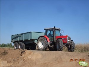 MF 6180 + Brimont