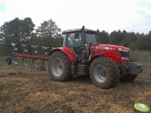 MF 7616 VT+Kverneland EM 80