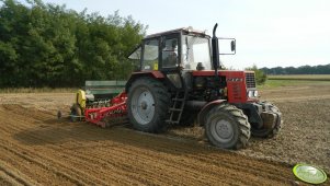 Mtz 1025 + agregat uprawowo-siewny