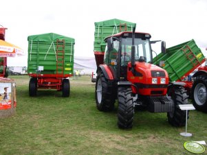 MTZ 1523.3 i przyczepy pronaru 