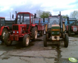 MTZ 80 i Ursus 1212 