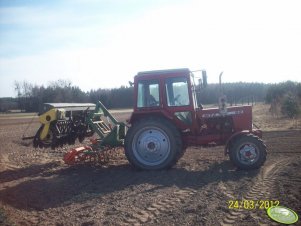 MTZ 82 + agregat uprawowy + Saxonia A202 