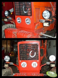 MTZ 82 - dodatkowe światła