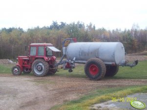 MTZ 82 i Beczkowóz 8000 litrów 