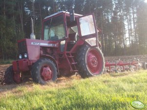 MTZ 82 i Kverneland Hydrein 4x16 cali