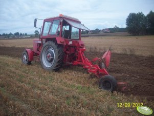 MTZ 82 i Kverneland Hydrein 4x40 