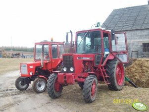 MTZ 82 i Wladimirec T-25A