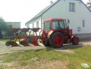 MTZ 82 + Kverneland VD 85