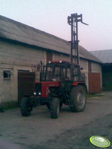 MTZ 82 + maszt