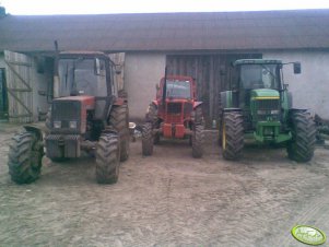 MTZ 82  MTZ 82TS i JD 7810