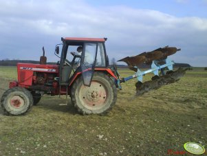 Mtz 82 + pług Lemken 