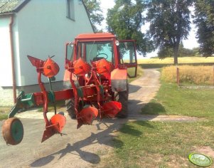 MTZ 82 + pług obrotowy